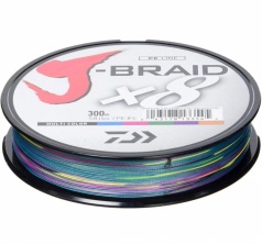 J-Braid X8 300м (Мультиколор)